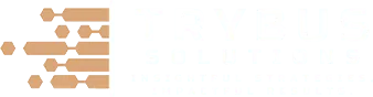Trybus Solutions white logo