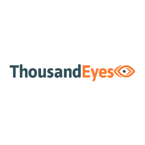 Cisco ThousandEyes logo — Trybus Solutions technology partner